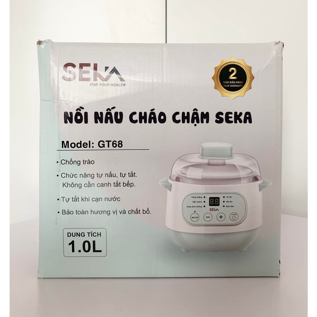 NỒI CHÁO CHẬM CÁCH THỦY CHÍNH HÃNG SEKA
