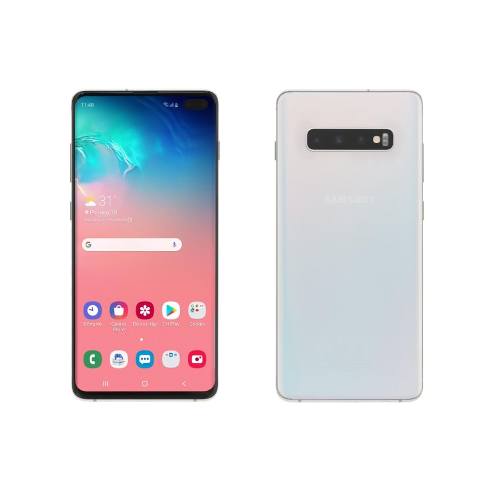 Điện thoại Samsung S10 Plus 128Gb màn hình cong tràn viền - Mới Fullbox