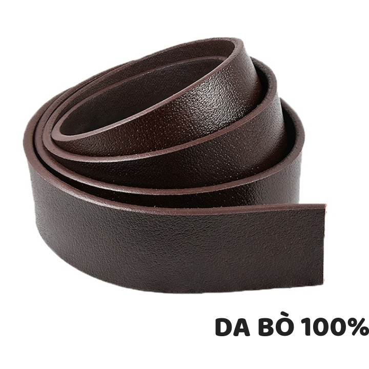 [HOT]Dây Thắt Lưng Nam Da Thật Cao Cấp - Mềm, Bền ( BH 12 THÁNG) - Dành cho khoá 3.6cm