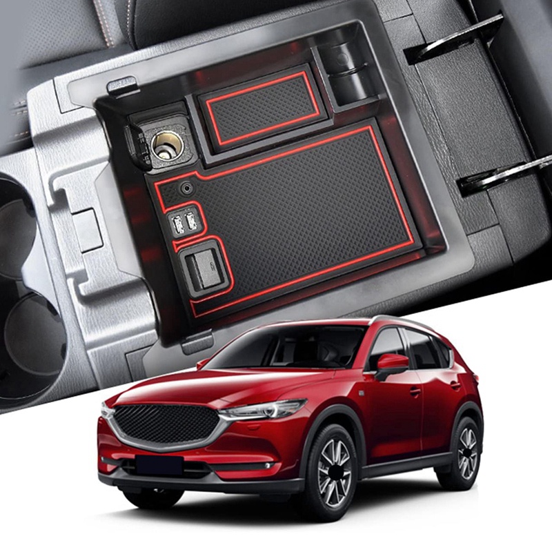 Khay Đựng Đồ Gắn Hộp Tỳ Tay Xe Hơi Mazda CX-5 CX5 2017 2018 2019 2020