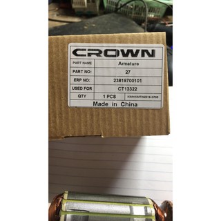 Rotor máy mài Crown CT13322