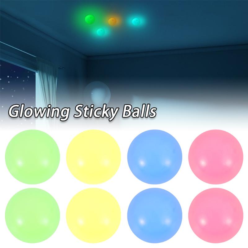 JPRICE Set 6 Quả Bóng Phản Quang Đồ Chơi Giảm Căng Thẳng