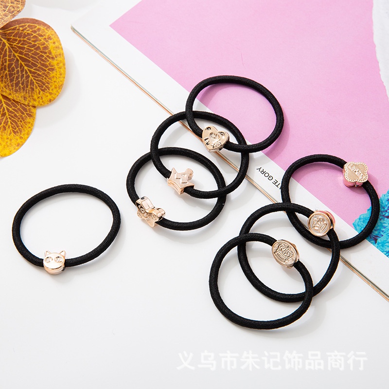 Bộ 10 Dây Cột Tóc Phong Cách Hàn Quốc Dễ Thương Cho Nữ