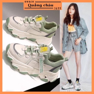 Giày thể thao nữ ULzzang đế cao lượn sóng mẫu mới 2020 Trendybae