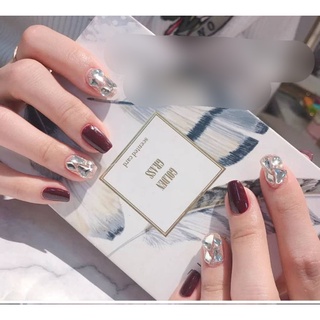 Set đá khối chân bằng 100 viên siêu sáng - mininail