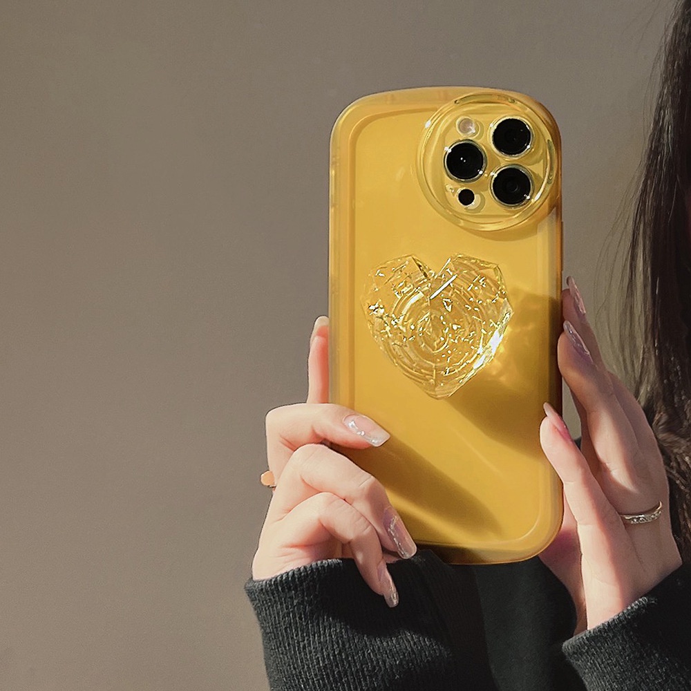 Ốp Điện Thoại TPU Kèm Giá Đỡ Hình Trái Tim Cho iPhone 13 13pro 13prm iPhone 11 7Plus 8Plus Xr XS 13 12 Pro Max