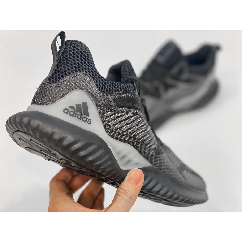 Giày Alpha Bounce Beyond cao cấp nhẹ êm gym (xám tro)