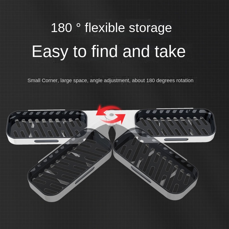 Giá Đỡ Gắn Tường Không Cần Khoan Tiện Dụng Cho Phòng Tắm / Nhà Bếp