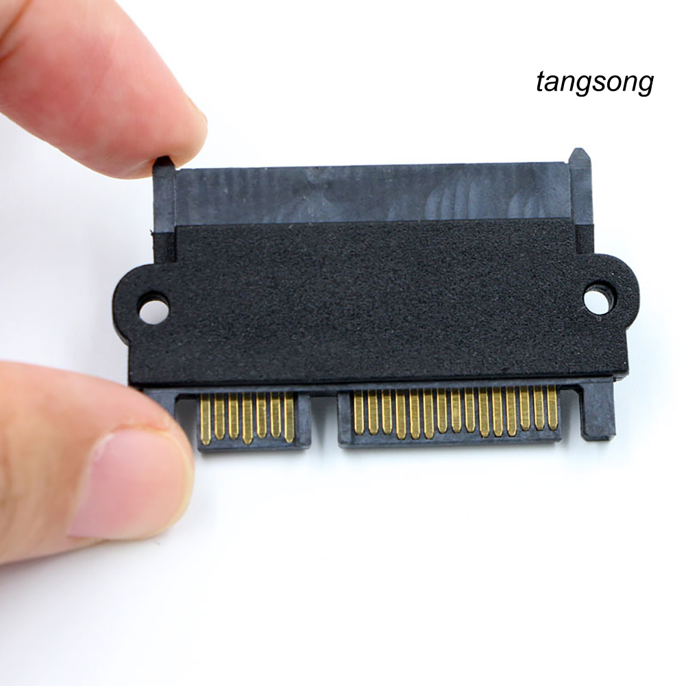 Đầu Chuyển Đổi Ổ Cứng 90 Độ Từ Ts- Sff-8482 Sas 22 Pin Sang 7 + 15 Pin Sata Male Hdd