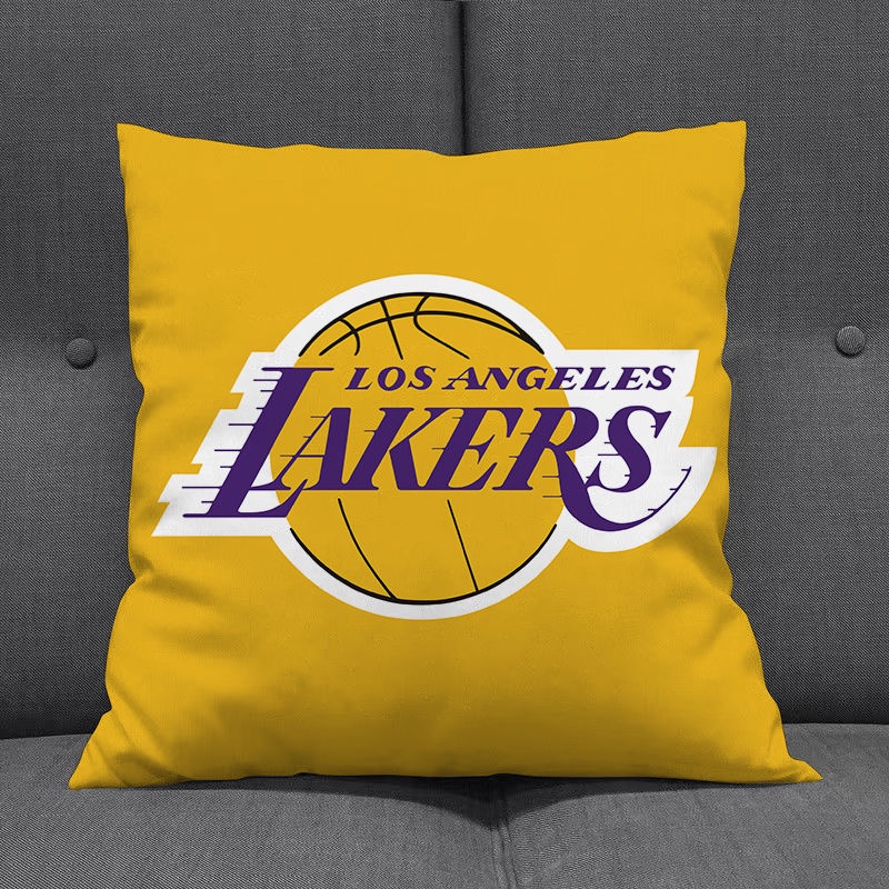 Gối Tựa Lưng In Logo NBA Los Angeles Lakers Dùng Làm Quà Tặng Cho Nam