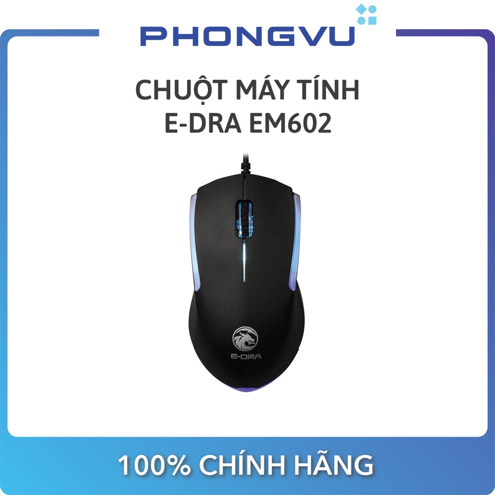 CHUỘT CÓ DÂY E-DRA EM602 NEW CHÍNH HÃNG BH 24 THÁNG