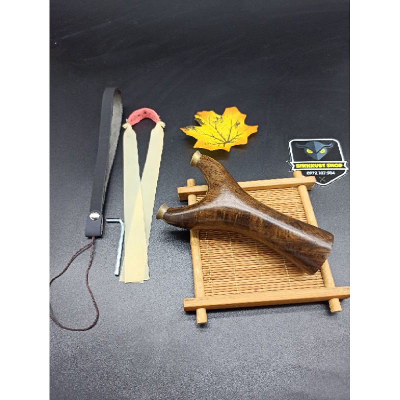 Ná gỗ mun đặng phi hổ chạc 7 đầu chạc 13 bọc đồng
