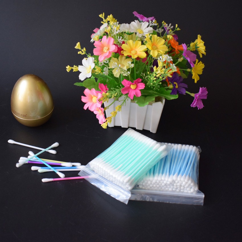 Bông ngoáy tai gỗ tăm bông nhỏ gọn tiện lợi vệ sinh tai dễ dàng DANA