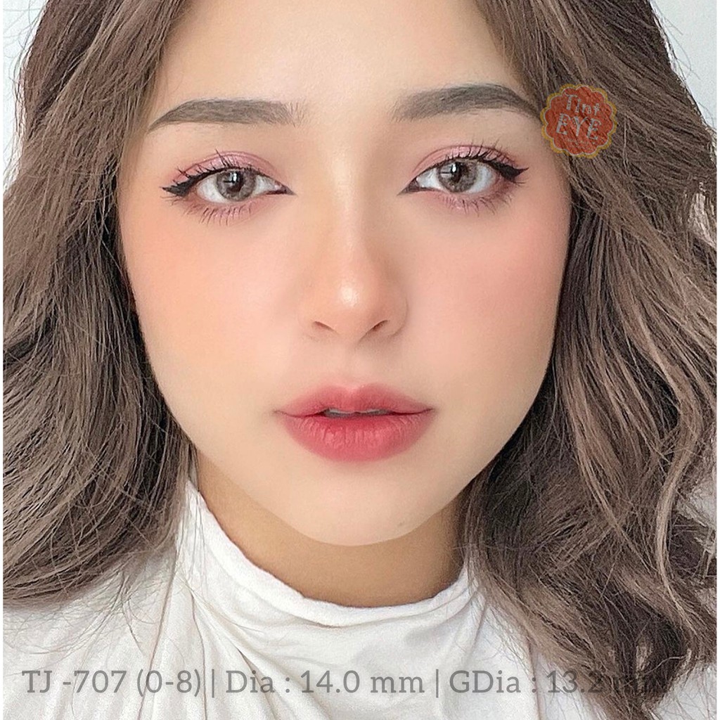 [Tặng Combo 175k] Kính Áp Tròng Tinteye Lens TJ-707 Sexy Brown