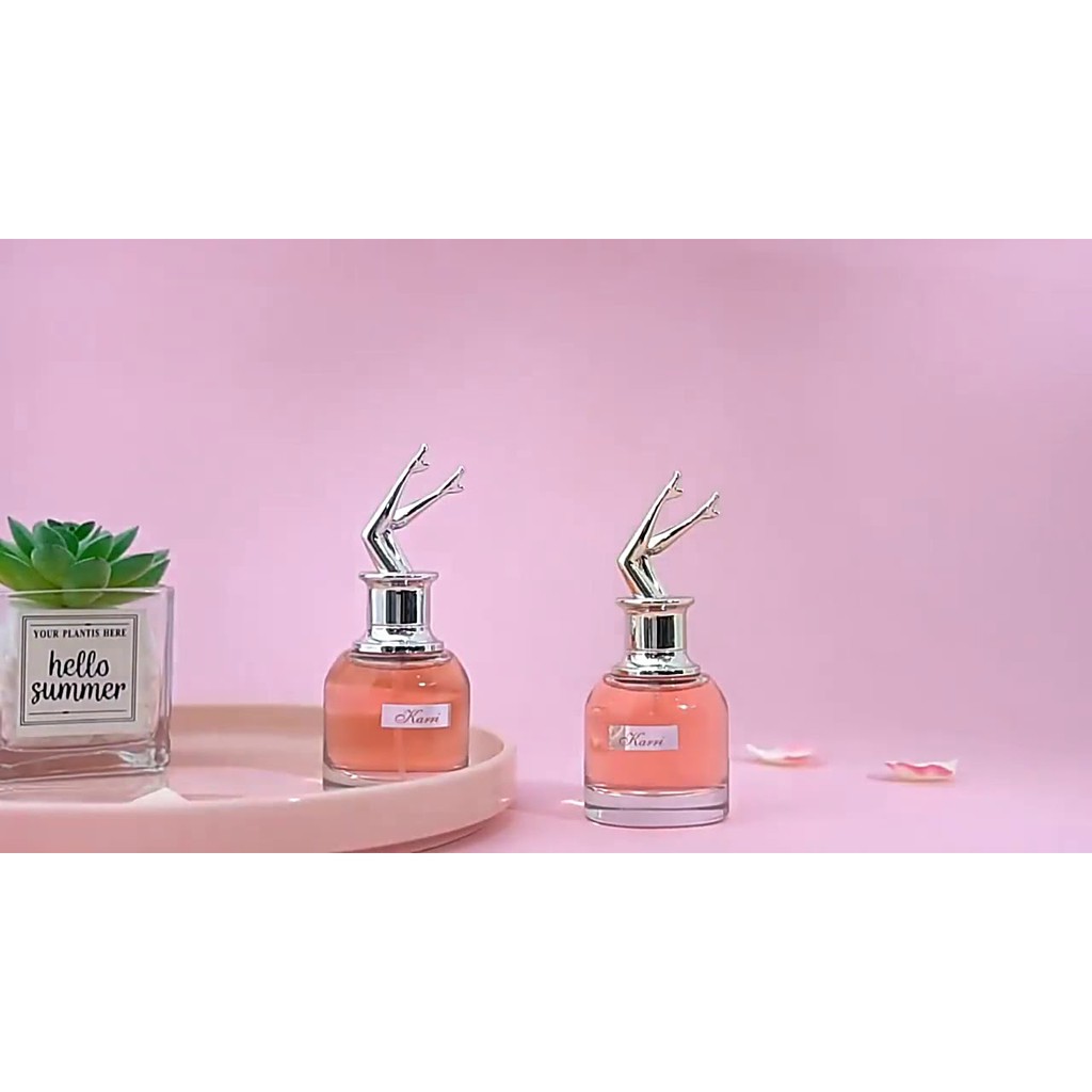 Nước hoa karri [FREESHIP] Nước Hoa Nữ Đôi Chân Hoa Hậu Mùi Thơm Lâu Quyến Rũ Karri - TOTODA