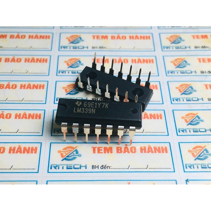 [Combo 8 chiếc] LM339N,LM339 IC So Sánh DIP-14