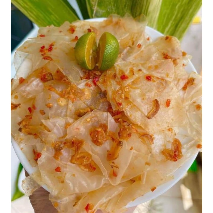 Bánh tráng phơi sương muối nhuyễn siêu ngon