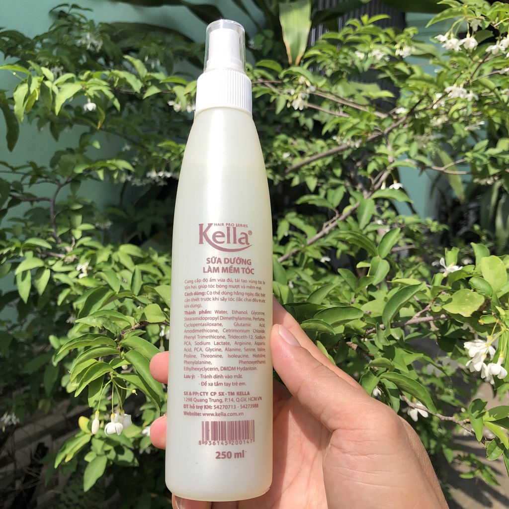 Sữa Xịt Dưỡng Tóc Kella Hair Deep Moisture Làm Mềm Mượt Tóc