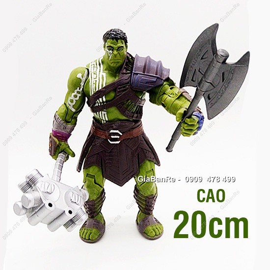 Mô Hình Nhân Vật Hulk Xanh Full Giáp Infinity Wars - 7822