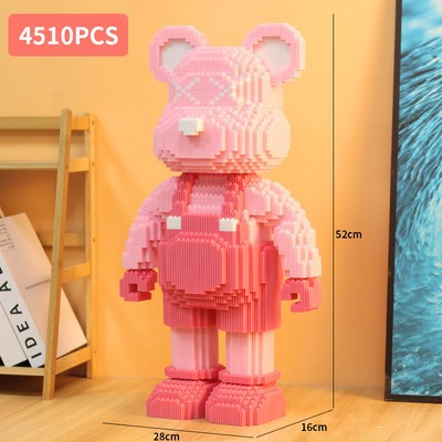 Đồ Chơi Khối Lắp Ráp Hình Gấu Siêu Bạo Lực Mẫu Mới Làm Quà Sinh Nhật Cho Người Lớn