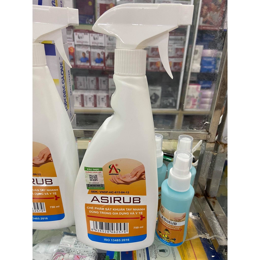 Nước Rửa Tay Khô  diệt sát khuẩn ASIRUB phòng chống dịch - Trung Đông Pharmacy | BigBuy360 - bigbuy360.vn