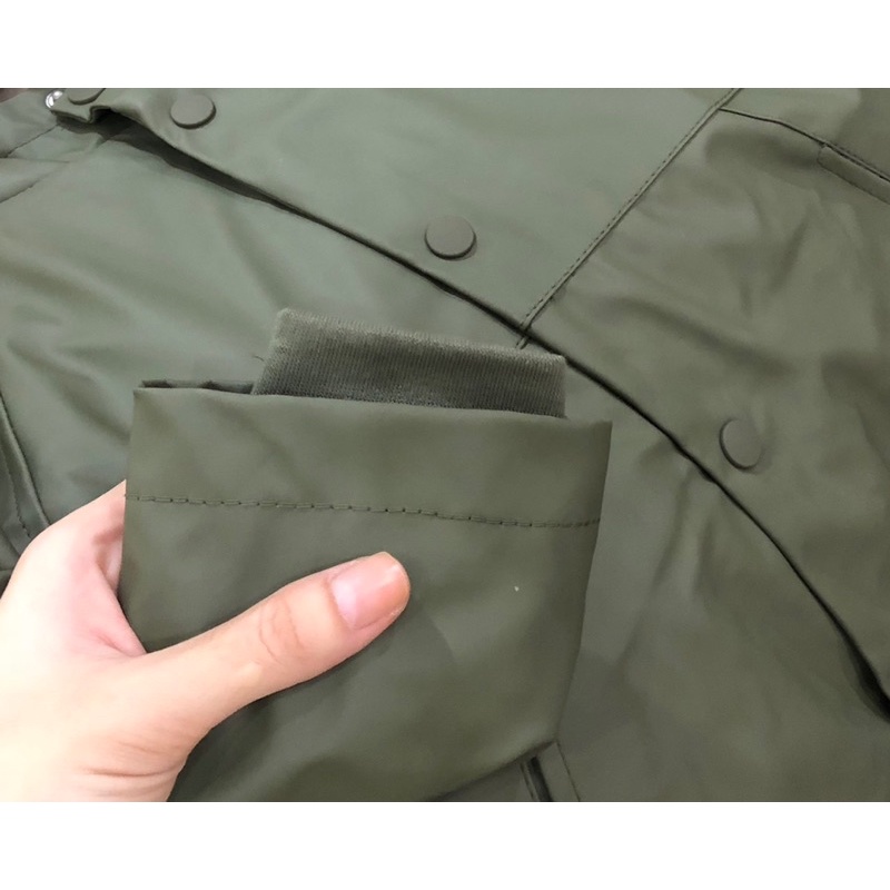 Áo khoác Raincoat Zara lót lông cừu bé trai