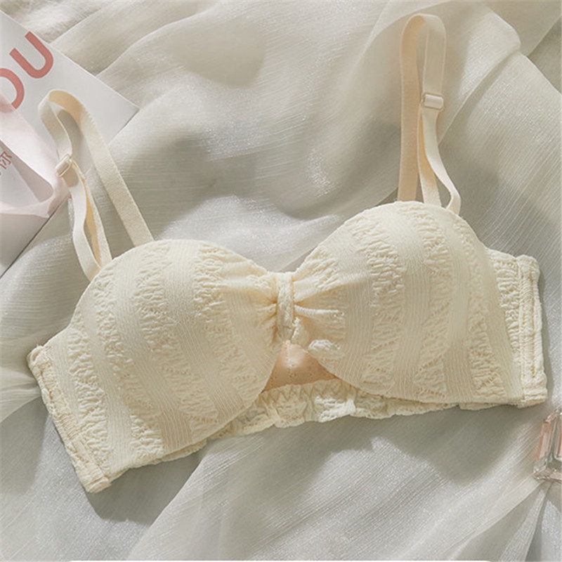 Áo Lót Nâng Ngực Mềm Mại Phối Ren 5 Màu Tùy Chọn Quyến Rũ Cho Nữ