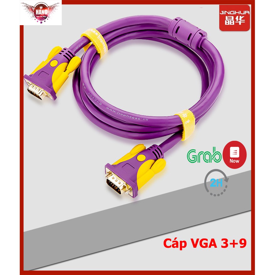 Cáp VGA lõi đồng 3+9 chống oxy hóa - Jinghua V101E