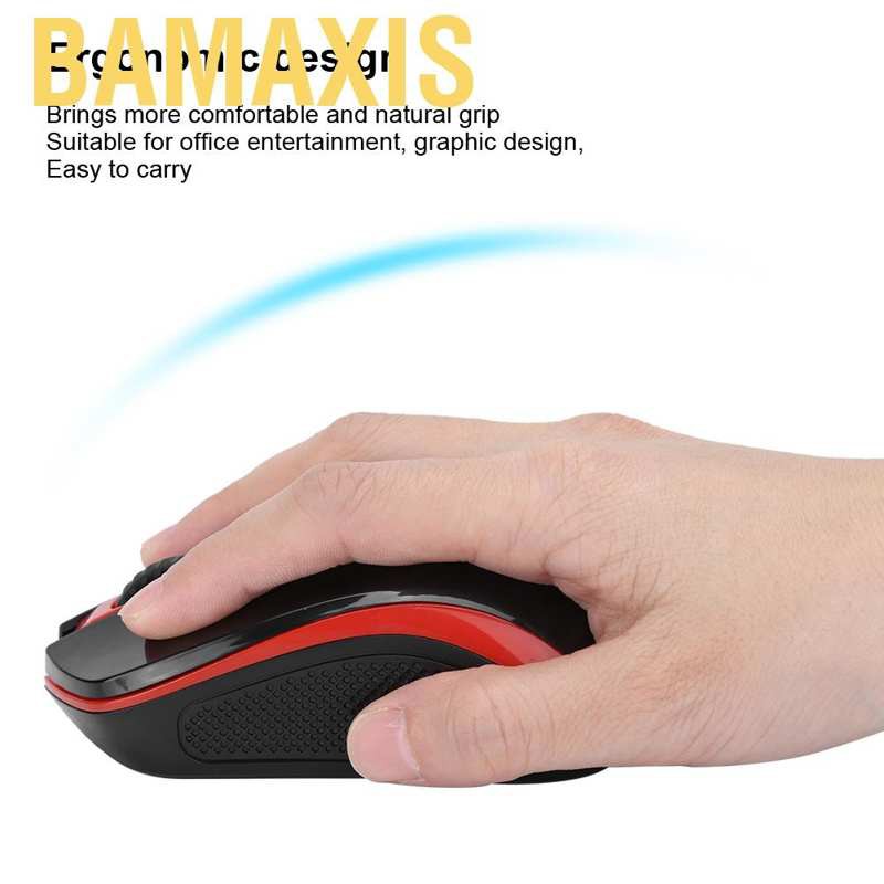 Chuột Máy Tính Không Dây Bamaxis 2.4ghz