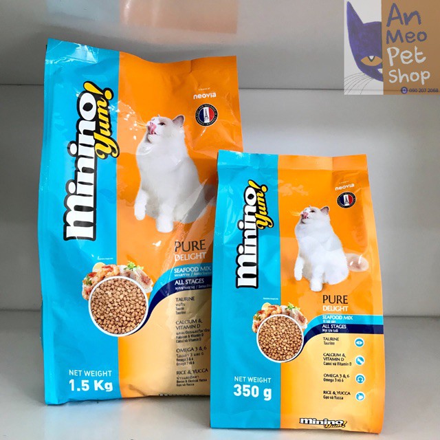 THỨC ĂN CHO MÈO MININO YUM 1.5KG