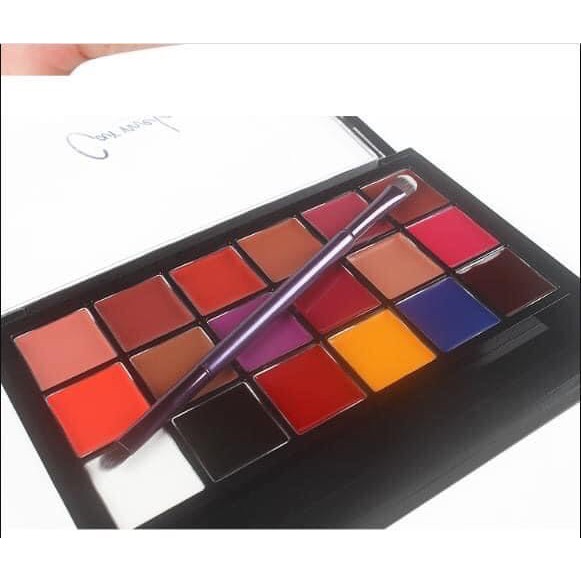 Bảng son lì 18 ô Carmela Lipstick