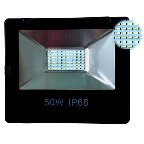 Đèn Pha Led IP66 Siêu mỏng, siêu sáng 50W Ánh Sáng trắng