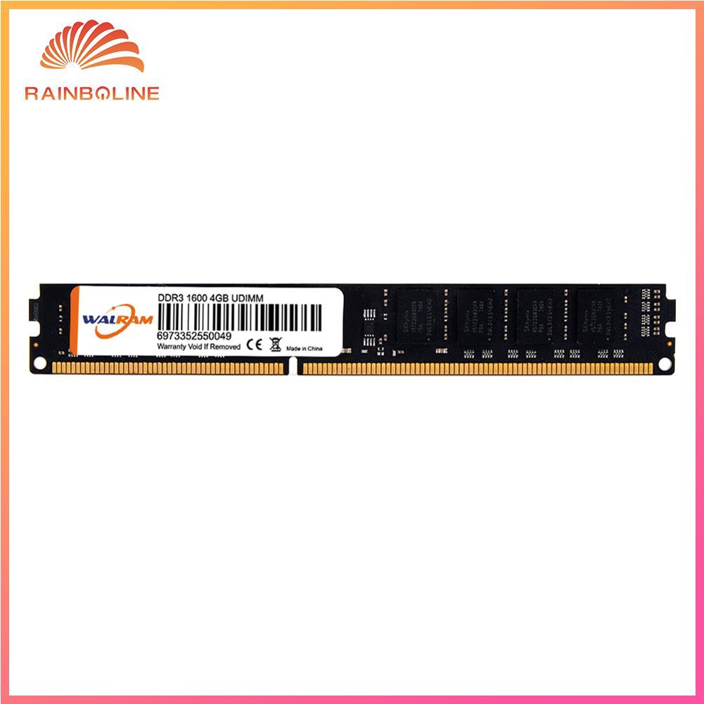 Bộ Nhớ Ram 240 Pin 4gb Pc3-12800 Ddr3 Ddriii 1600mhz Cho Máy Tính Bàn | BigBuy360 - bigbuy360.vn