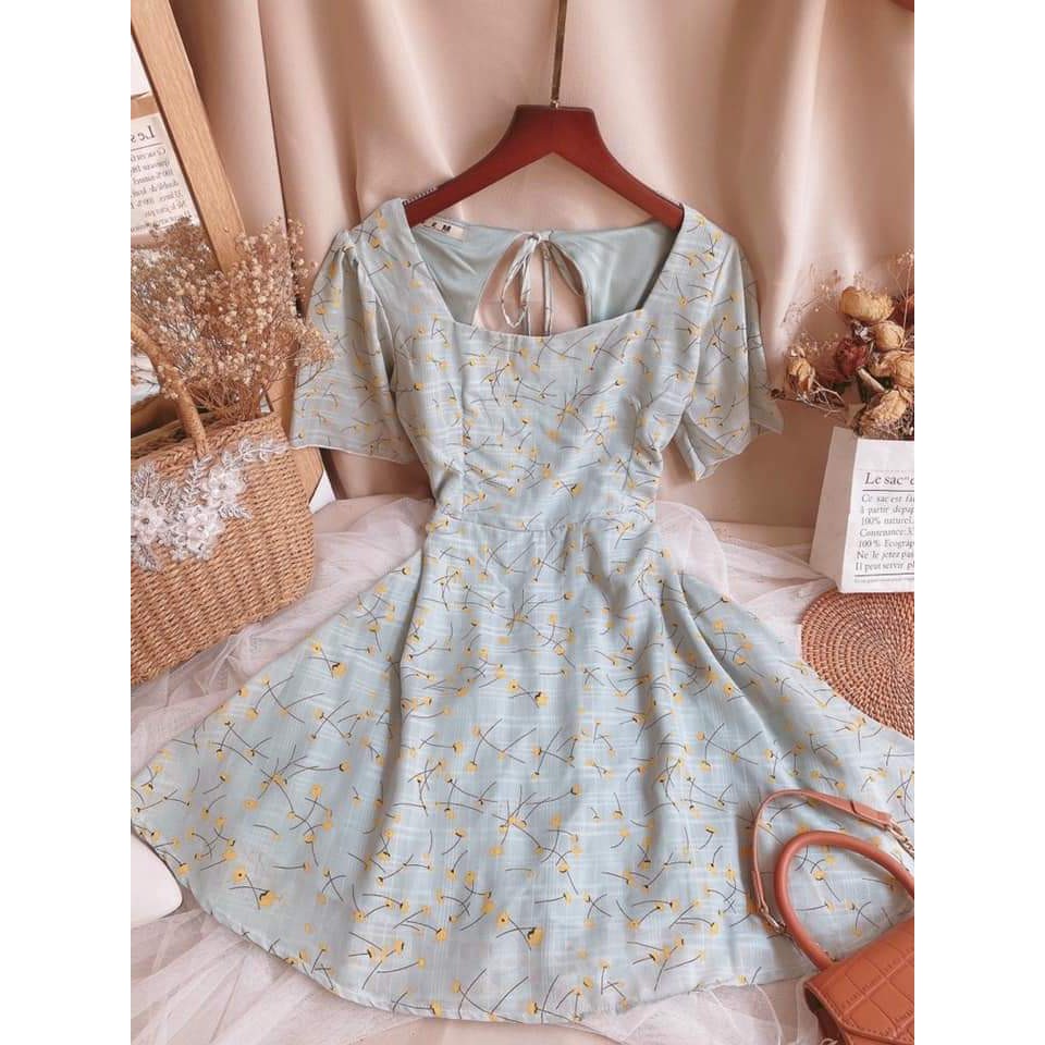 Đầm voan nữ, đầm đẹp chất mát, hàng chuẩn bán shop, phom dưới 52kg, kiểu dáng dễ mặc mùa hè | BigBuy360 - bigbuy360.vn