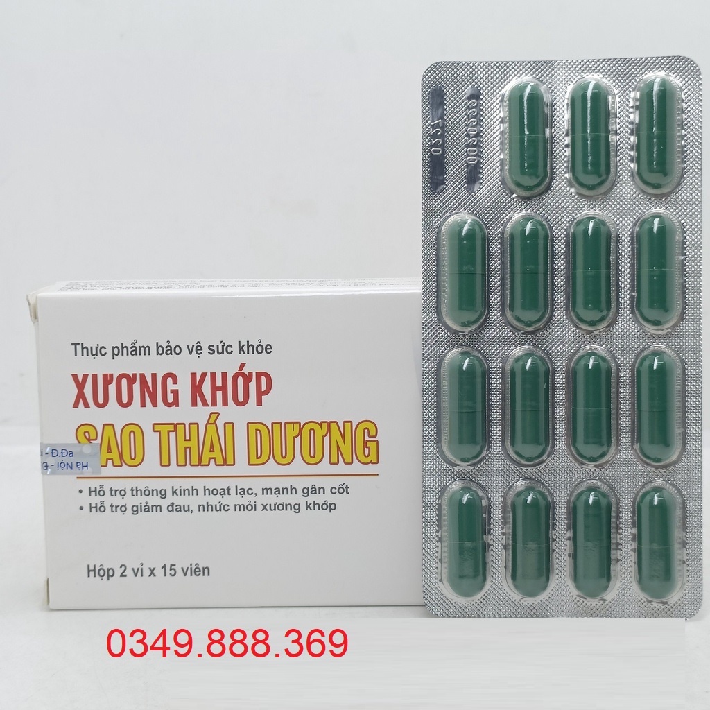 [Chính hãng] Xương Khớp Sao Thái Dương - Hộp 30 viên