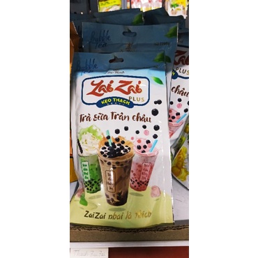 Thạch zai zai trà sữa trân châu