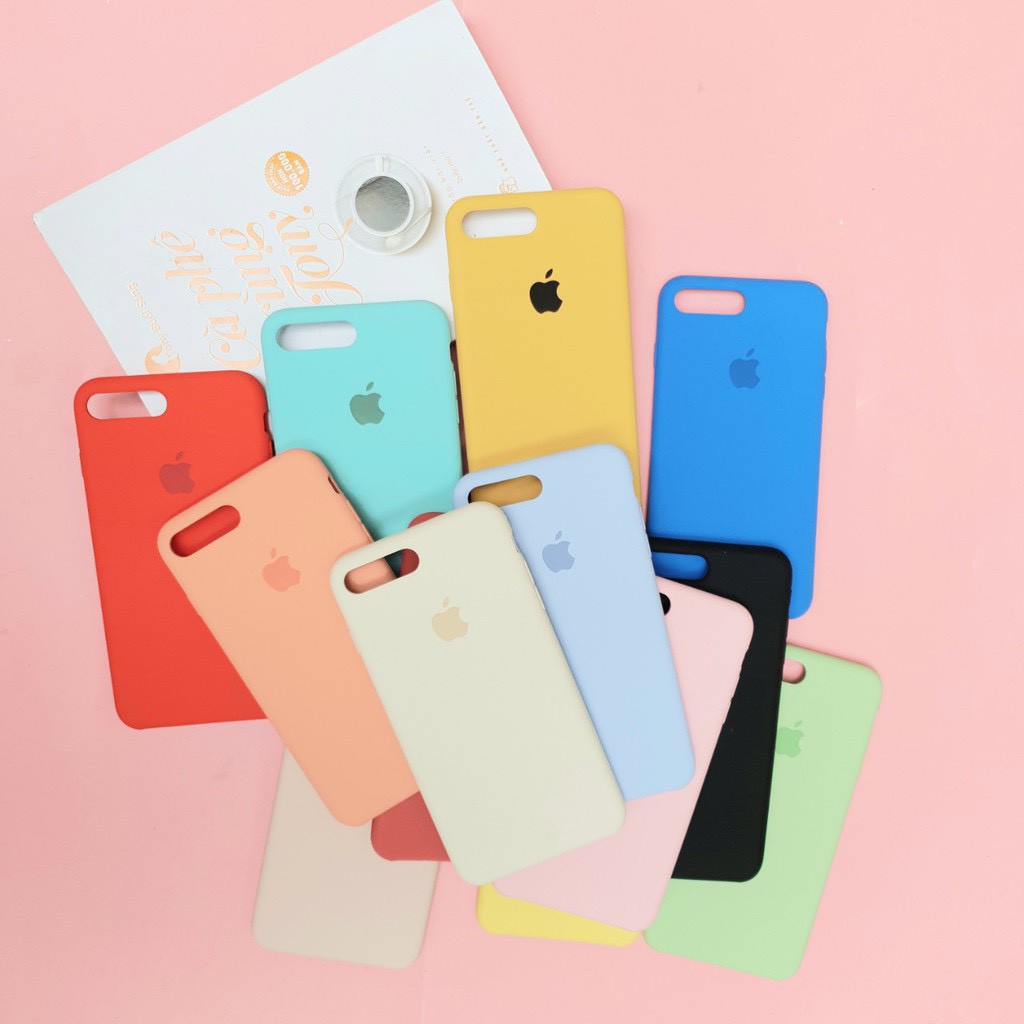 Ốp Lưng Iphone - Ốp chống Bẩn lót Nhung nhiều màu cực đẹp