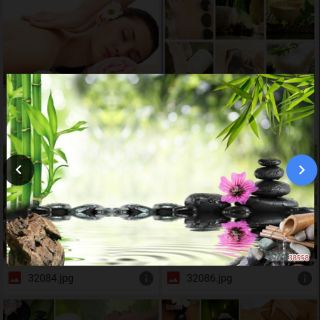 Tranh 3D dán quán Spa