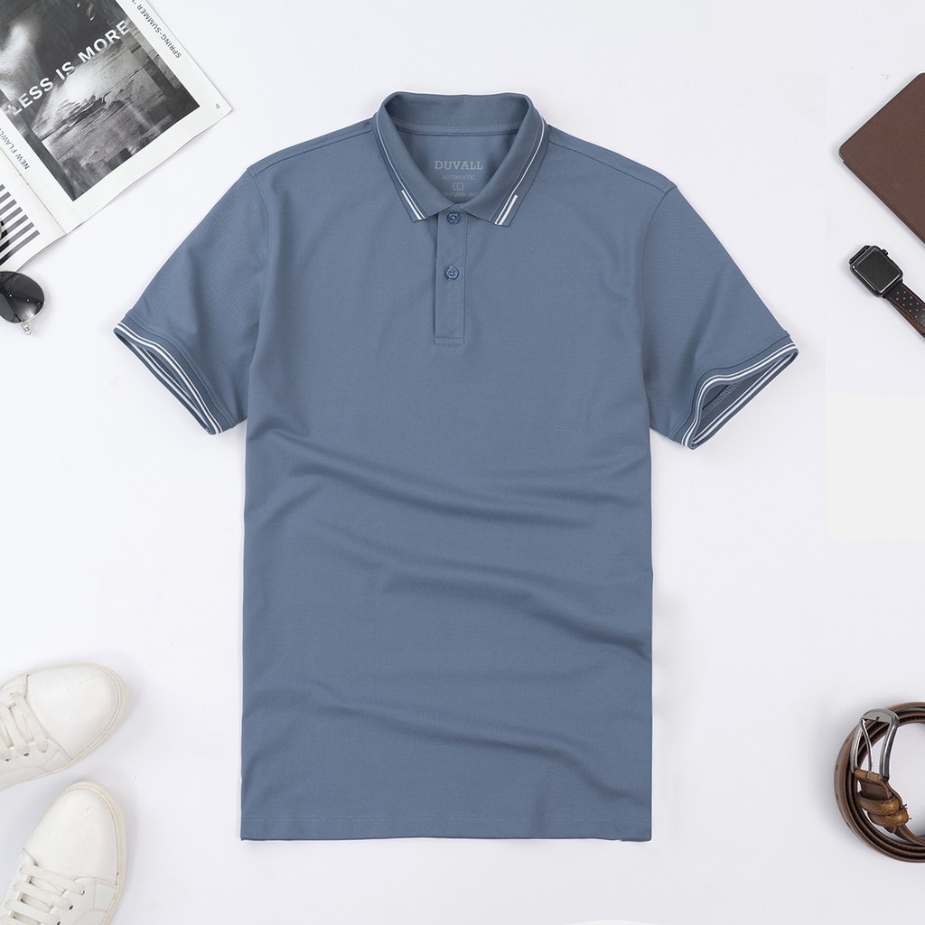 Áo Polo Cổ Dệt Phối Màu Duvall APL003