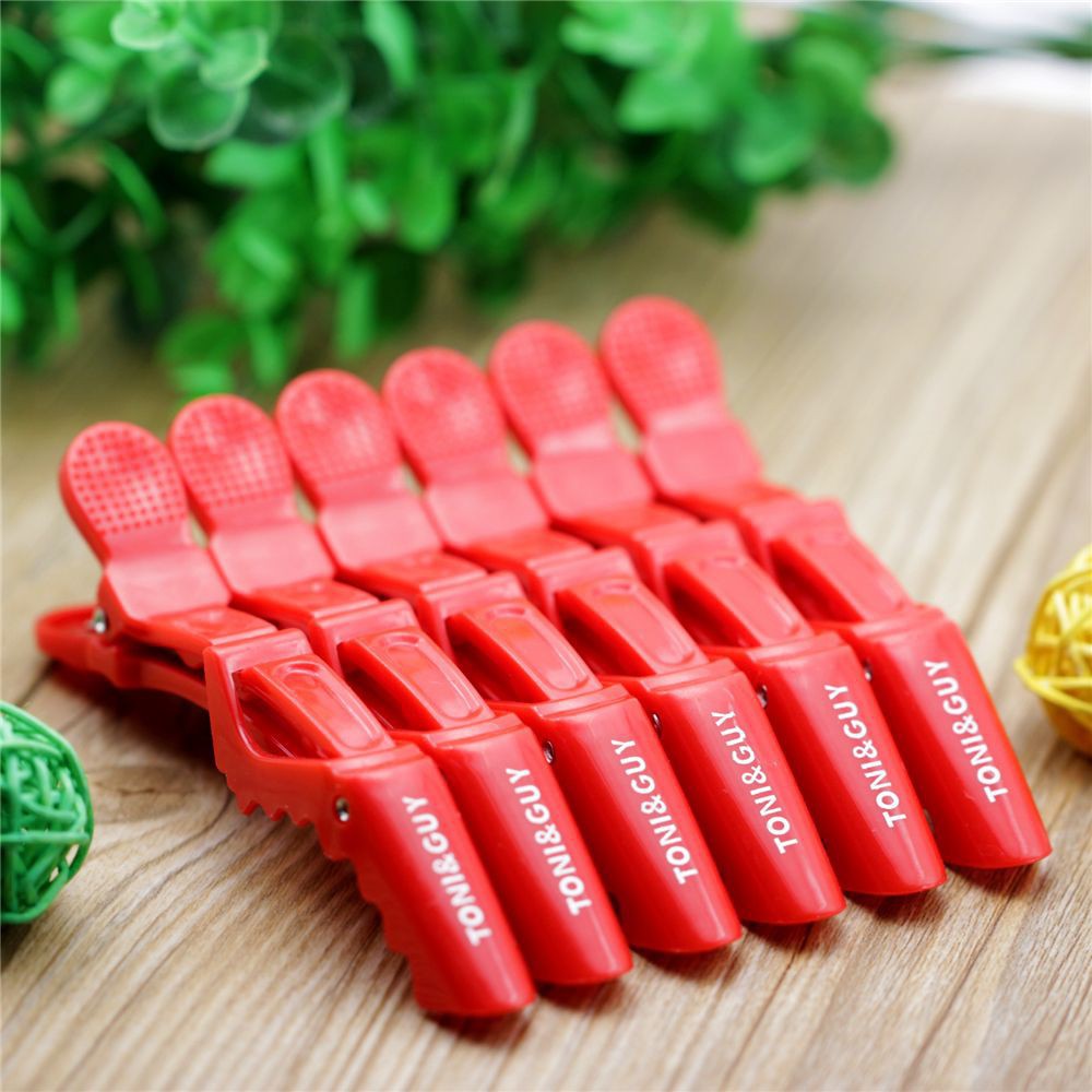 6 PCS Fashion Hair Clips Hairdressing Cutting Salon Hair Styling Tools For Women