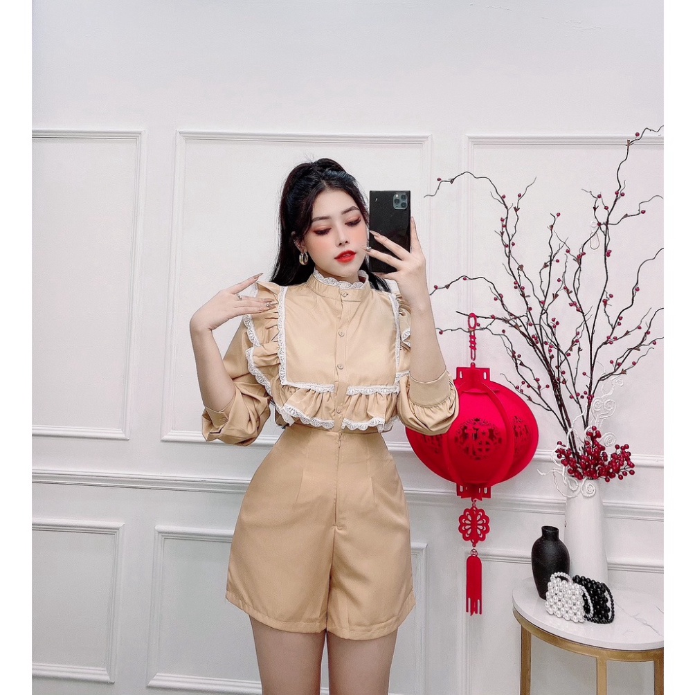 SPK- Set đùi nữ, set nữ quần short áo kiểu new trend đủ size S M L SKUS-12