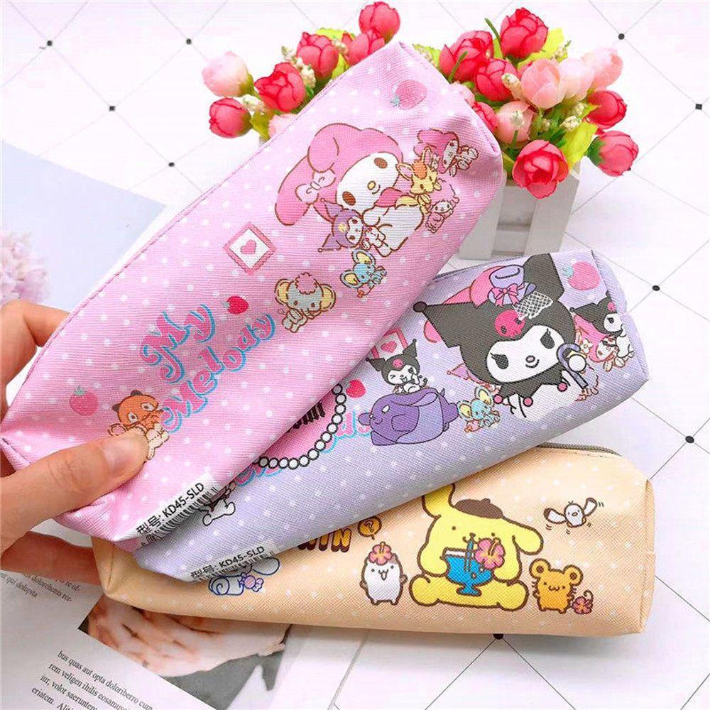 Bóp Viết Da PU Hình Cinnamoroll Dễ Thương