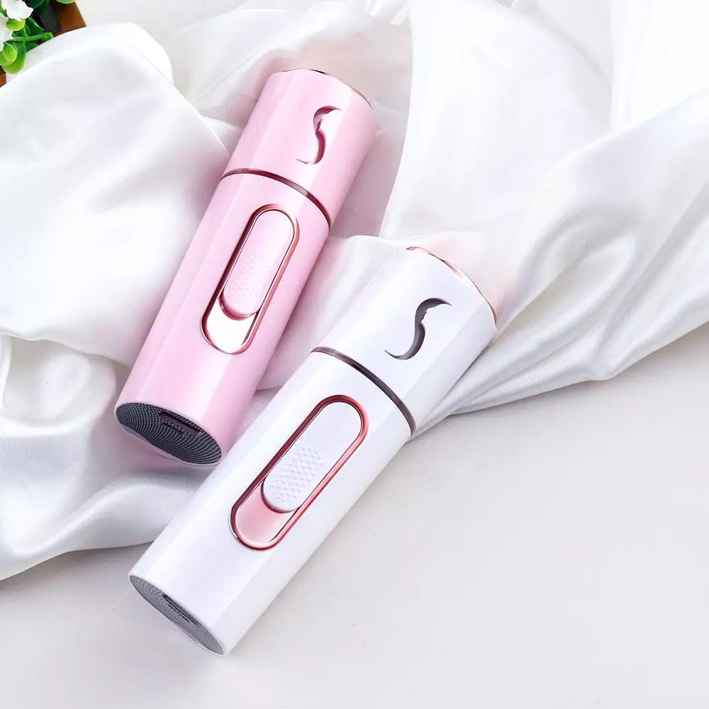 Máy xông hơi mặt mới Nano Máy xông hơi ướt Handy Mister Facial Mist Spray Máy phun sương dưỡng ẩm cho khuôn mặt có thể sạc lại Mini USB sạc cho mặt Spa