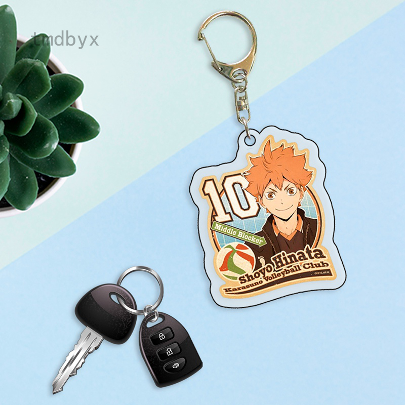 Tmdbyx Móc khóa trang trí hình nhân vật trong Haikyuu dễ thương