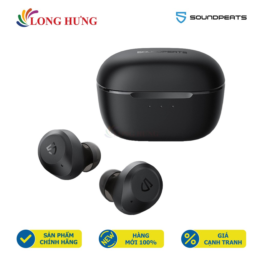 Tai nghe Bluetooth True Wireless Soundpeats T2 - Hàng chính hãng