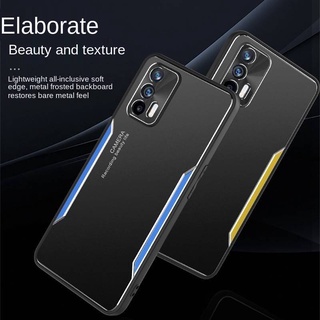Ốp điện thoại hợp kim nhôm màu trơn chống sốc cho Realme GT GT NEO 2T Q3Pro