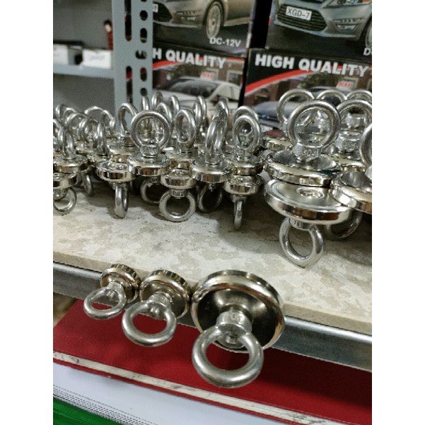 Nam châm móc treo tròn, móc hỏi  D32. D25mm, D20,D16, D42,, .. nam châm cứu hộ