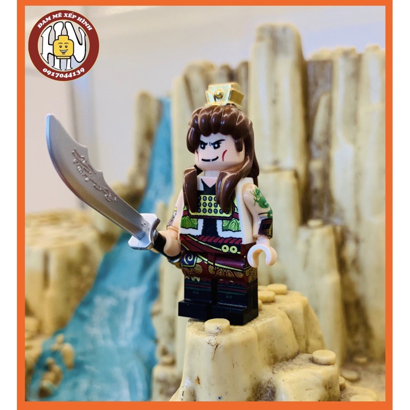 Đồ chơi Minifigure - Tướng Tam Quốc - Tướng Ngô - Decool 2030C - Hàng cao cấp - Ảnh thật !