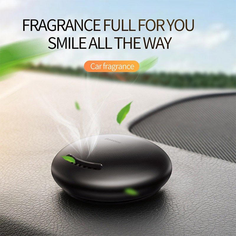 Nước hoa khô Baseus Smile Vehicle Mounted Aroma Diffuser hương thiên nhiên thiết kế sang trọng cho ô tô