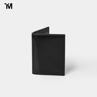 Ví đựng thẻ tarmor da thật màu đen card holder in pull-ip black leather